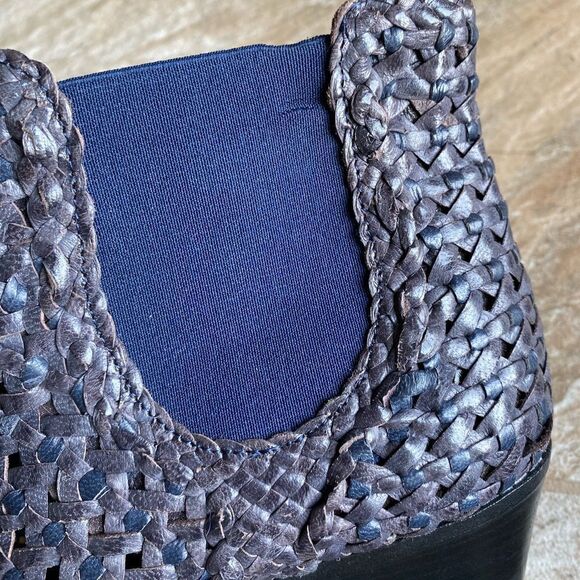 Aquatalia by MARVIN K. Desire Woven Ankle Bootie - Picture 13 of 16